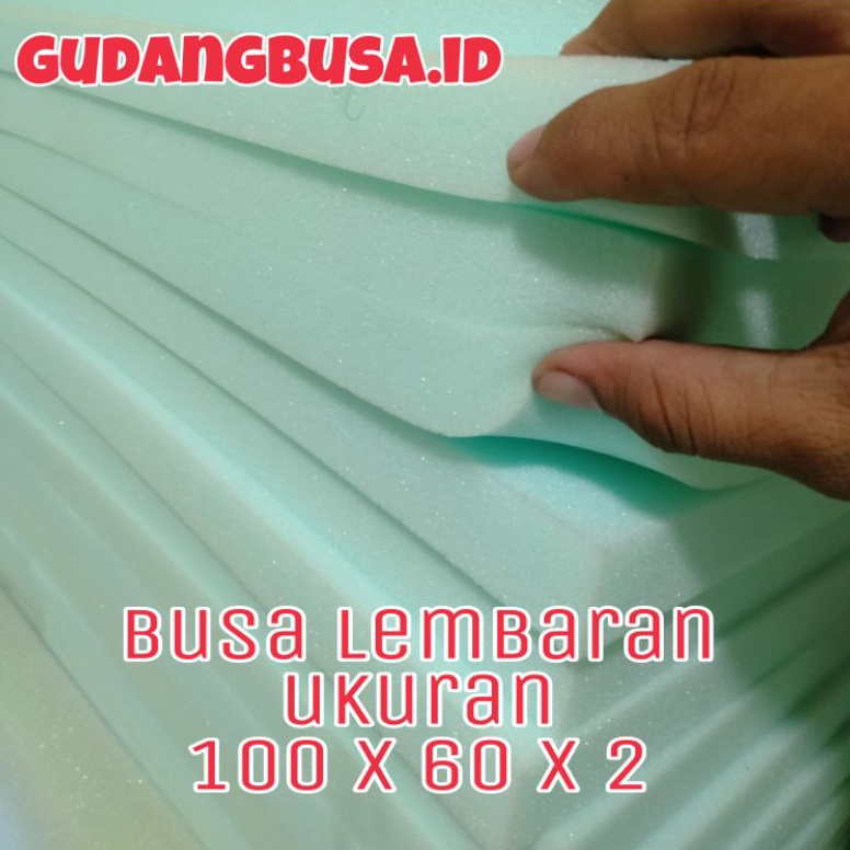 READY busa lembaran ukuran 1x6x2 cm