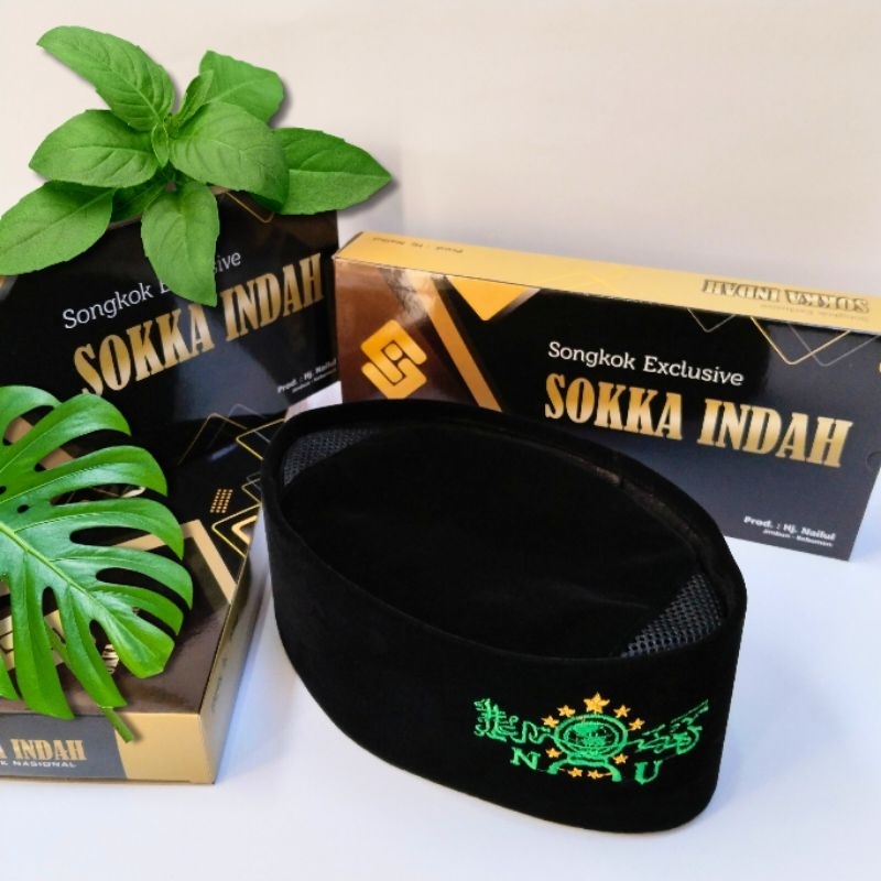 PROMO PECI SONGKOK NU AC ROYAL HALUS TINGGI 9/SONGKOK HITAM NU AC/SONGKOK HITAM NU AC/SONGKOK AWING/