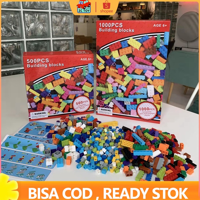 Siap Kirim ZCTOY 51 PCS Mainan Anak BlockBuilding BlockMainan Edukasi MainanMainan Block n