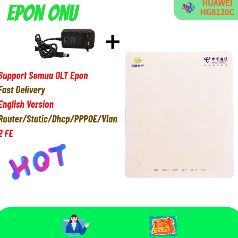 Terbaru ONU EPON HUAWEI HG812C ONT