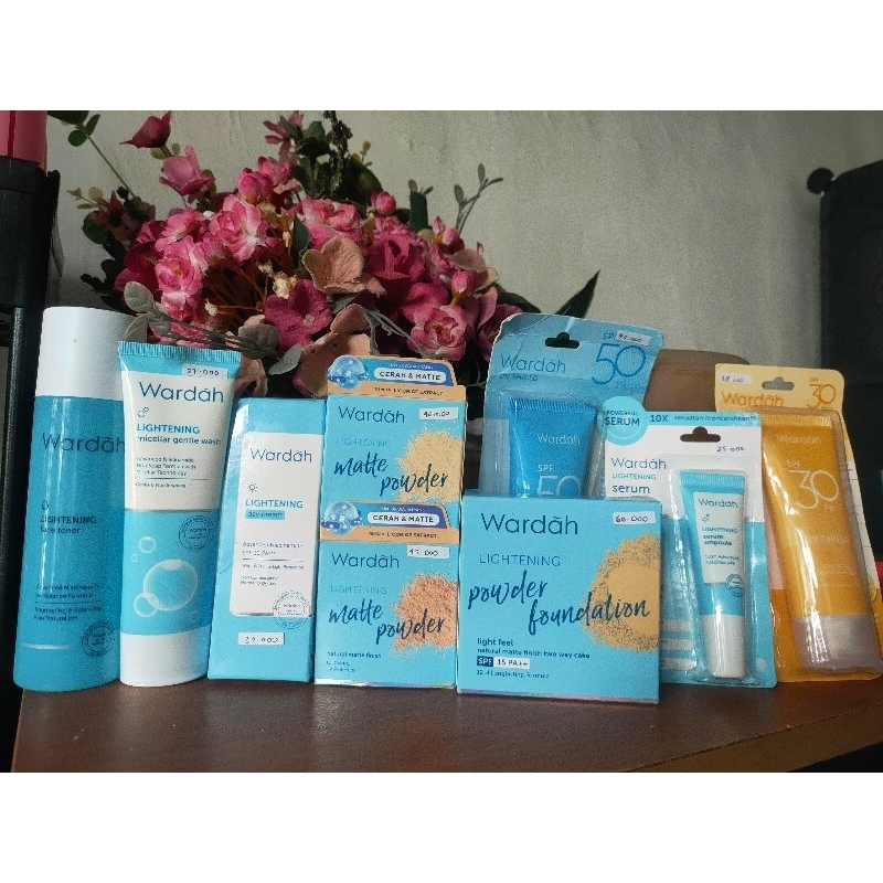Paket set Wardah Skincare
