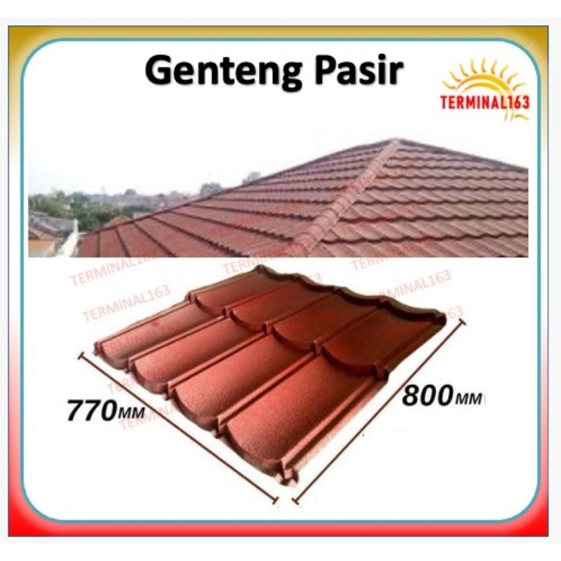 genteng metal genteng pasir