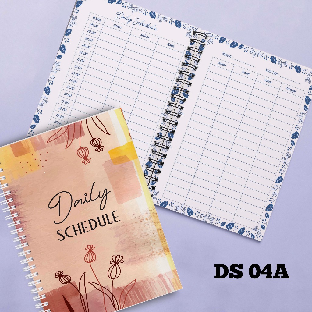

Artomaringi Daily Planner Schedule Agenda Kegiatan Harian DS04