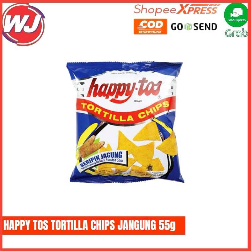 

HAPPY TOS TORTILLA CHIPS 55g