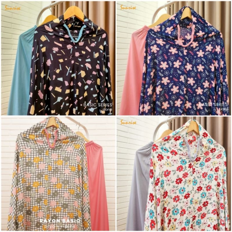 Mukena Anak Sunrise XL Bahan Rayon Premium