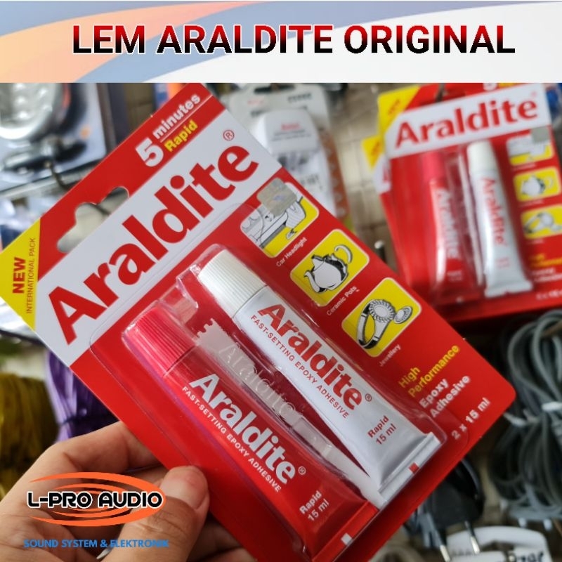 

Lem Araldite ORIGINAL ASLI Araldit merah
