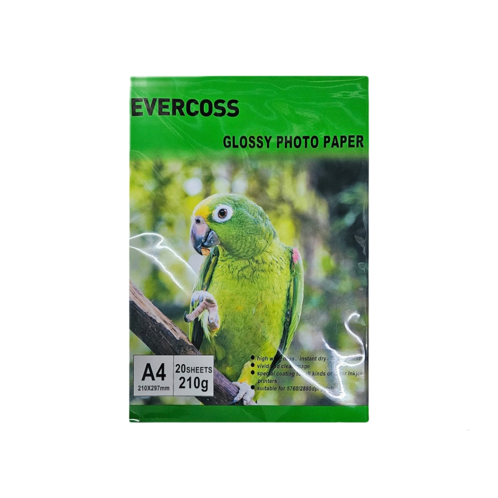 

Evercoss Kertas Foto Glossy 210g pls