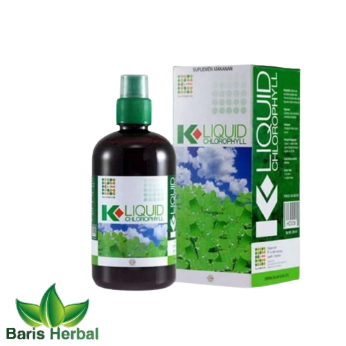 K Liquid Chlorophyll | Klorofil Suplemen Kesehatan | Klorofil 500 Ml