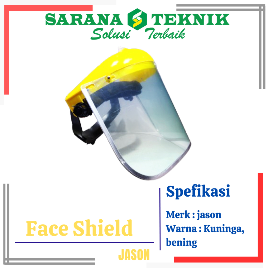 FACE SHIELD PELINDUNG MUKA APD JASON