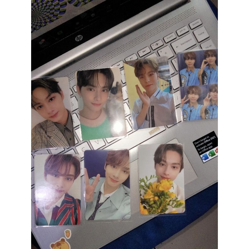 PC Official SVT Jun Vernon Seungkwan Photocard Seventeen Grid Henggarae Sg An ode Your choice Benefi