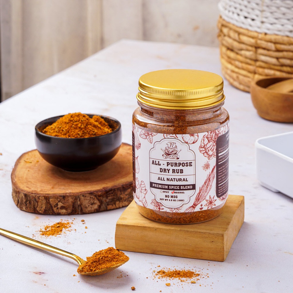 

GloryFit | Original Dry Rub Bumbu Marinasi Diet Sehat Rendah Kalori Low Fat NO MSG All Natural