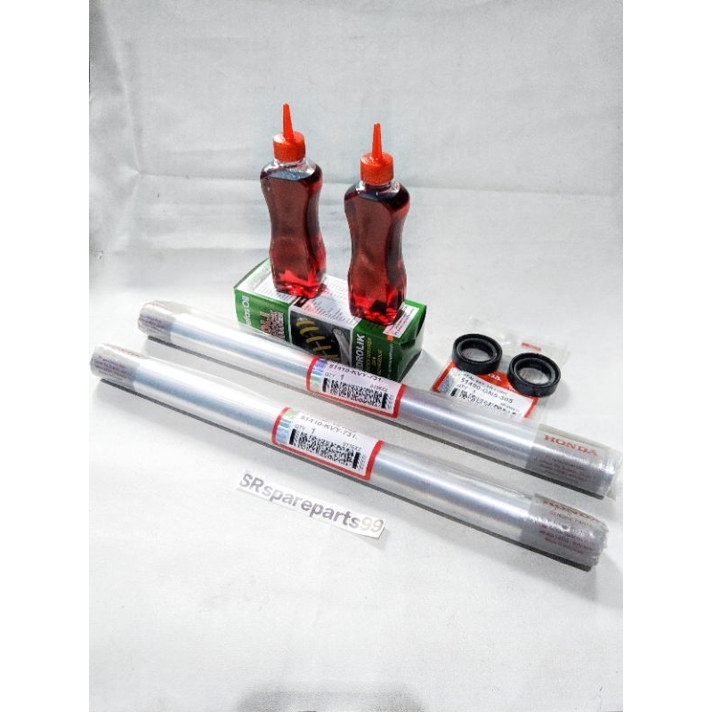 As sok depan Beat karbu As sok+Oli sok & Sil sok Honda Beat karbu/Scoopy karbu/Vario Karbu KVY