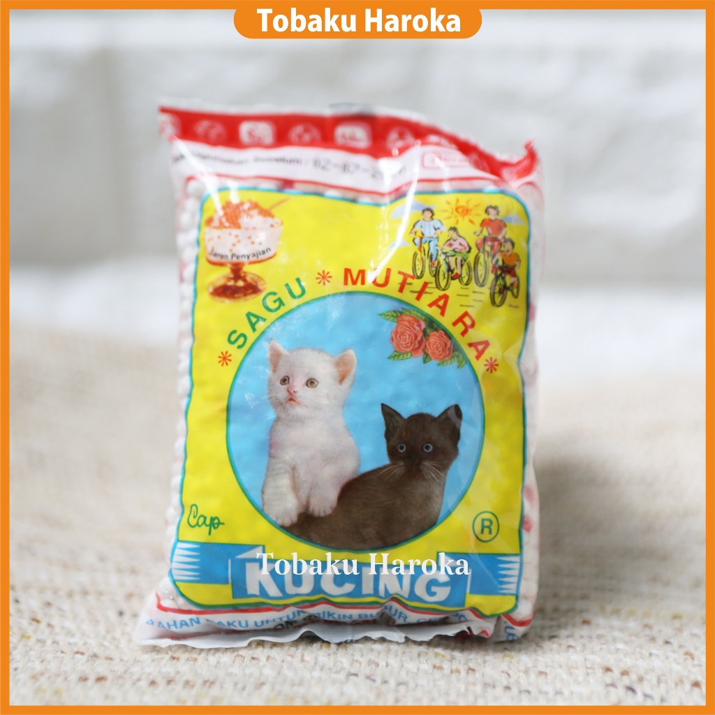 

Sagu Mutiara Cap Kucing 100gr - Tobaku Haroka