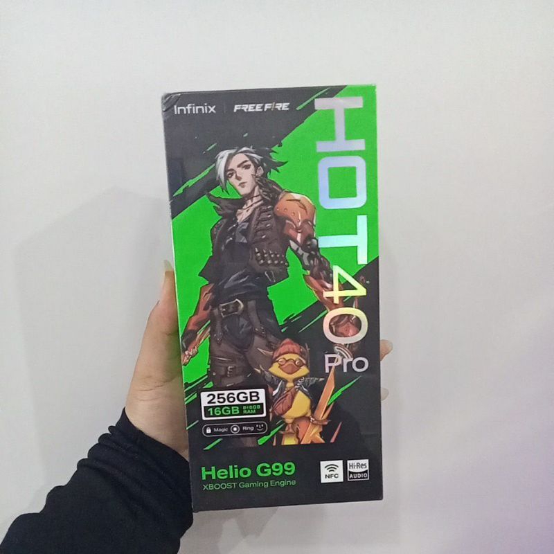 Infinix Hot 40 Pro 16GB (8+8)/256GB Garansi Resmi