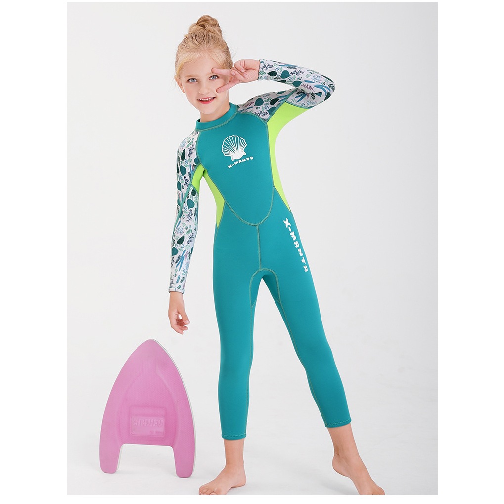 RB swimming fun - Baju Renang Anak Diving Neoprene 2.5MM Dive and Sail Wetsuit Snorkling Diving Anti