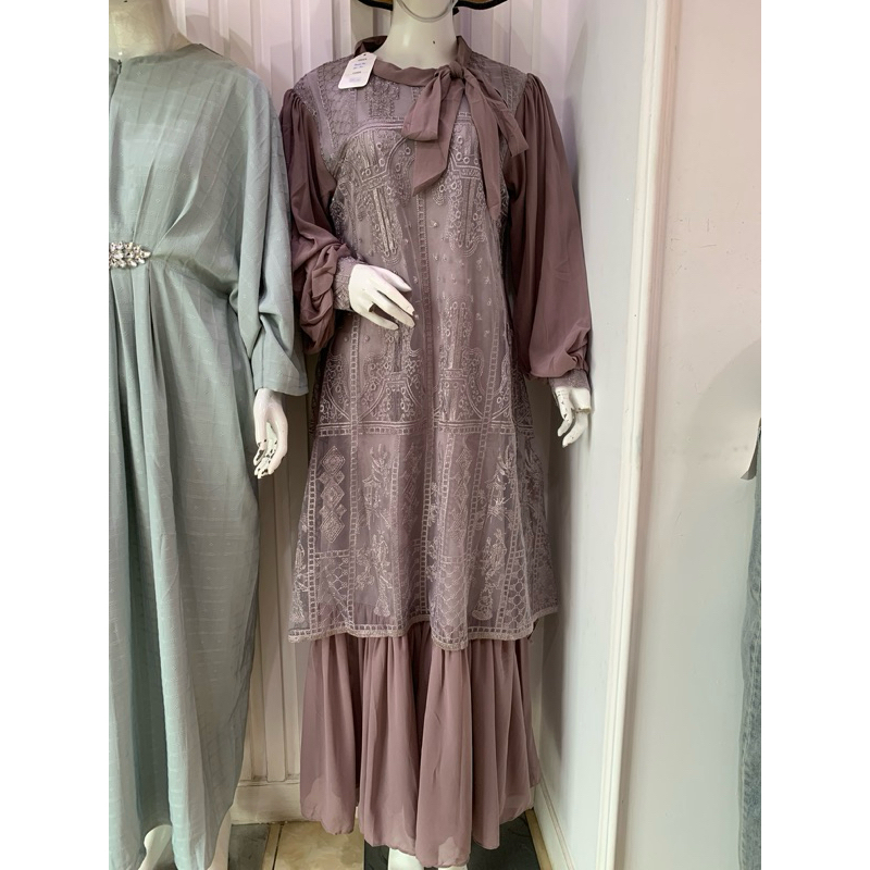 PREMIUM GAMIS BRUKAT|trivany.butik