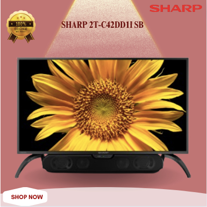 SHARP LED TV 42inch 2T-C42DD1I SB SOUNDBAR/2T-C42DD1I-SB/2TC42DD1ISB/2T C42DD1I SB/2T-C42DD1I SB/LED