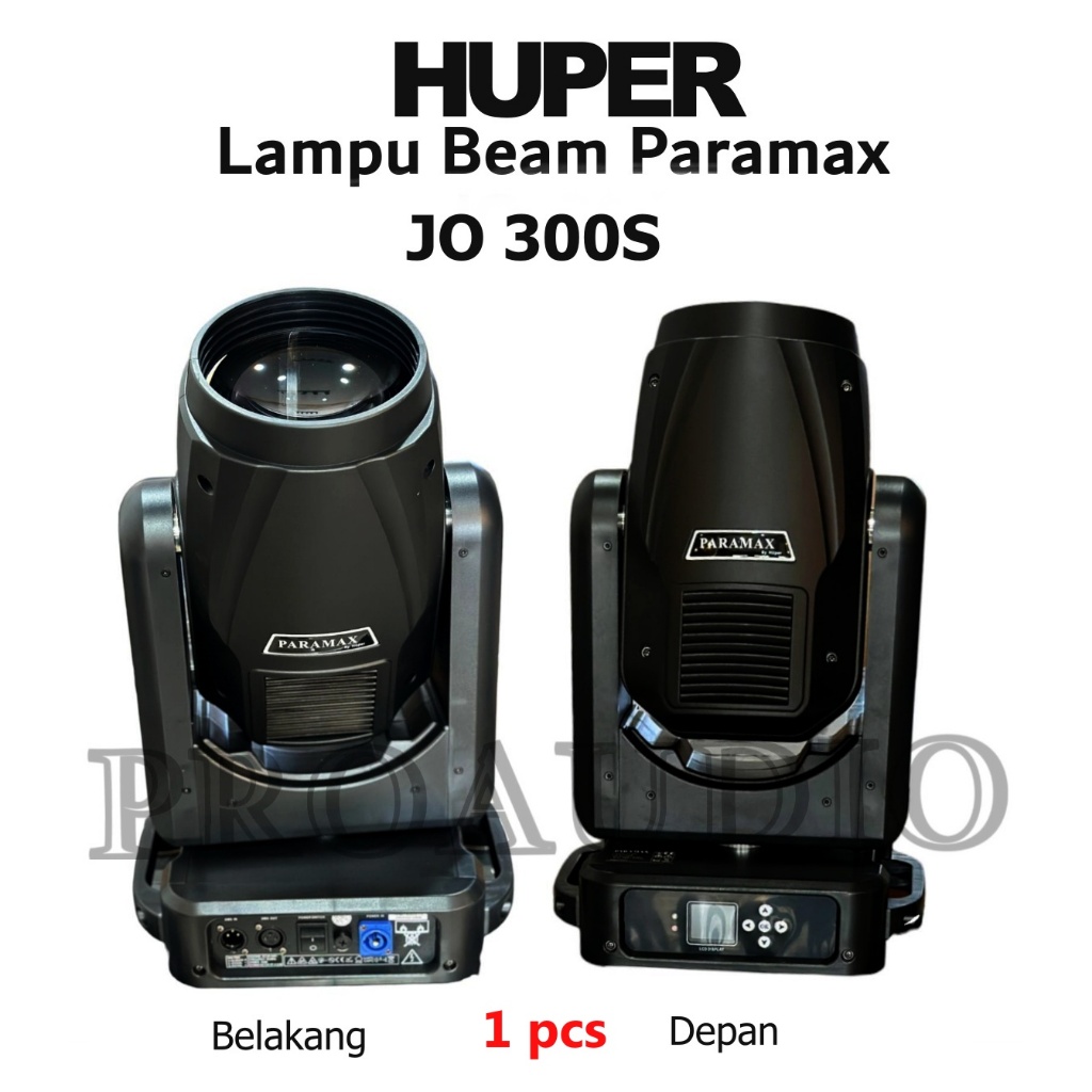 Huper Moving Head Beam PARAMAX JO300S / JO300S / JO 300 S Original lighting Huper - 1Pcs