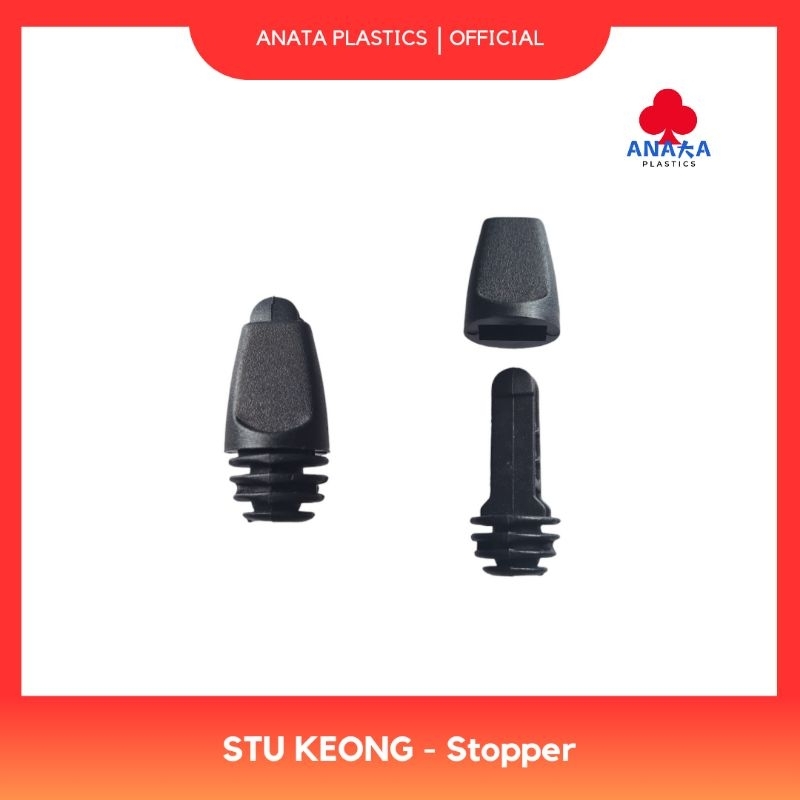 Ujung tali jaket / Ujung tali tas / Stopper tali kur / STU Keong