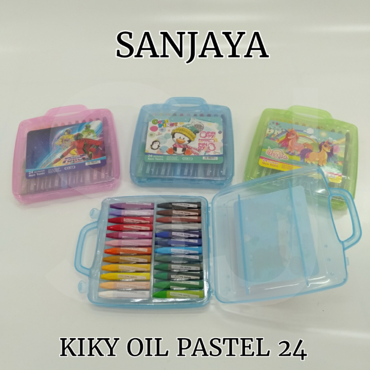 

Crayon 24 Warna / Oil Pastel 24 Kiky / Krayon 24 Warna / Kiky Oil Pastel 24