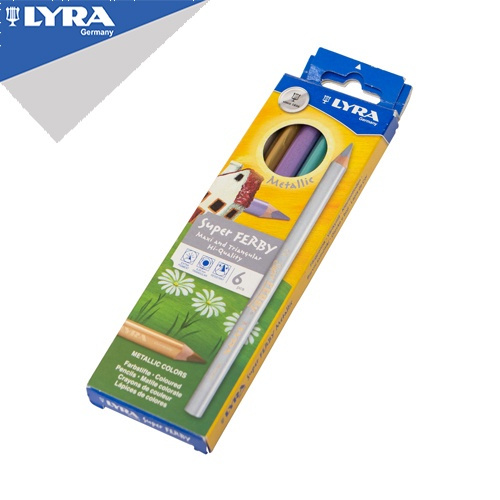 

Lyra Super Ferby Neon & Metal Set 6 Colours Hangable Box (# 3721...)