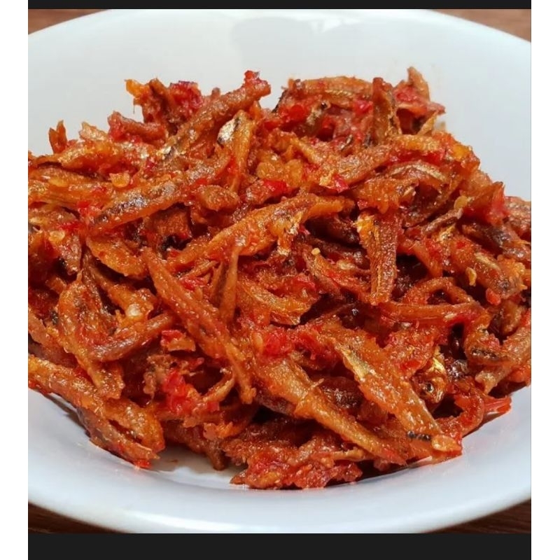 

sambal Ikan teri pedas