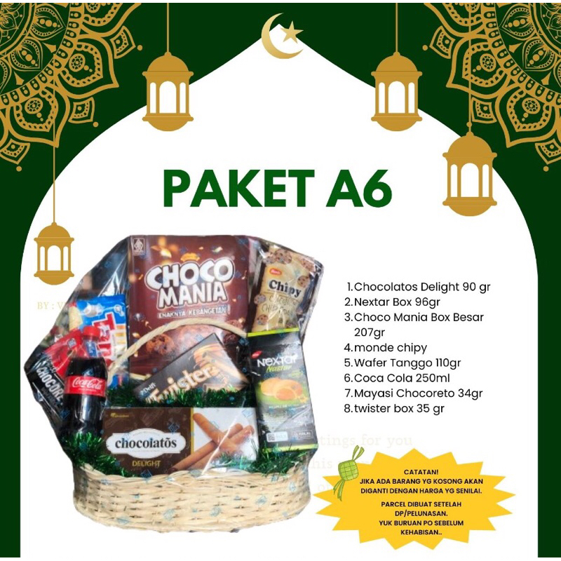 

Parcel A6 | parcel lebaran bandung / parsel bandung / parcel bandung murah / parcel lebaran bandung