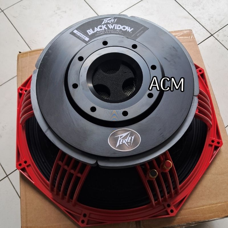 SPEAKER COMPONENT PEAVEY BLACK WIDOW 18 INCH SUBWOOFER VOICE COIL 5 INCH 3000 WATT