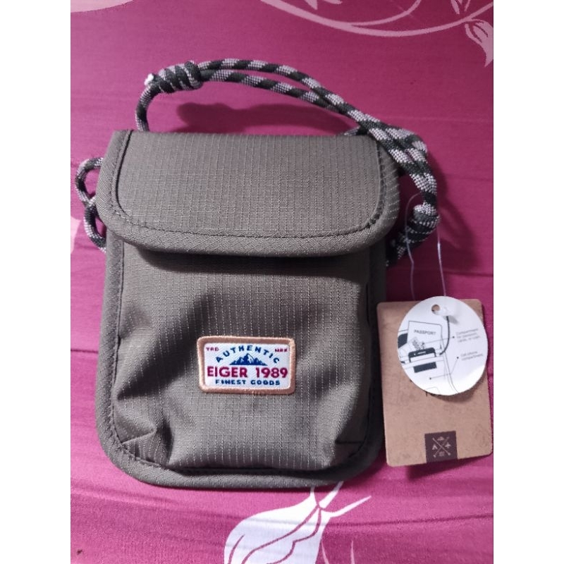 TAS SLEMPANG CASUALL EIGER HANG ON WALET ORI MURAH