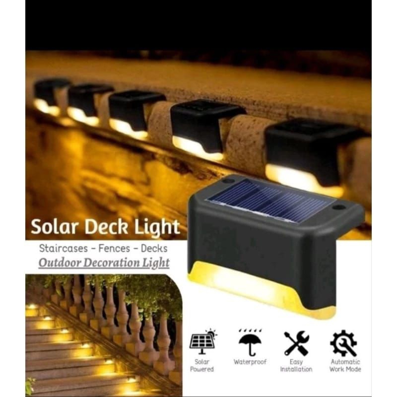 Lampu Tangga Solar/ Lampu Solar Taman