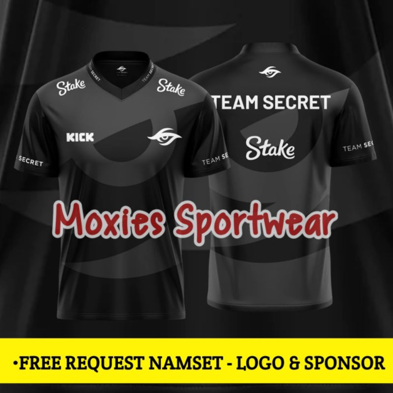 JERSEY TEAM SECRET 2024 TERBARU BISA REQUEST NICKNAME