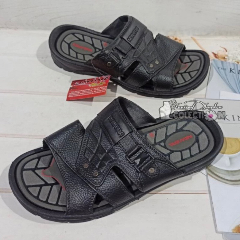 Sandal selop karet Pria New Era (size 39-44)