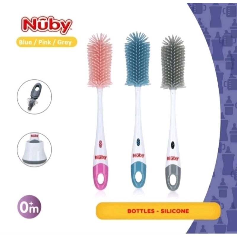 Nuby Sikat Bottle & Nipple Brush BPA FREE