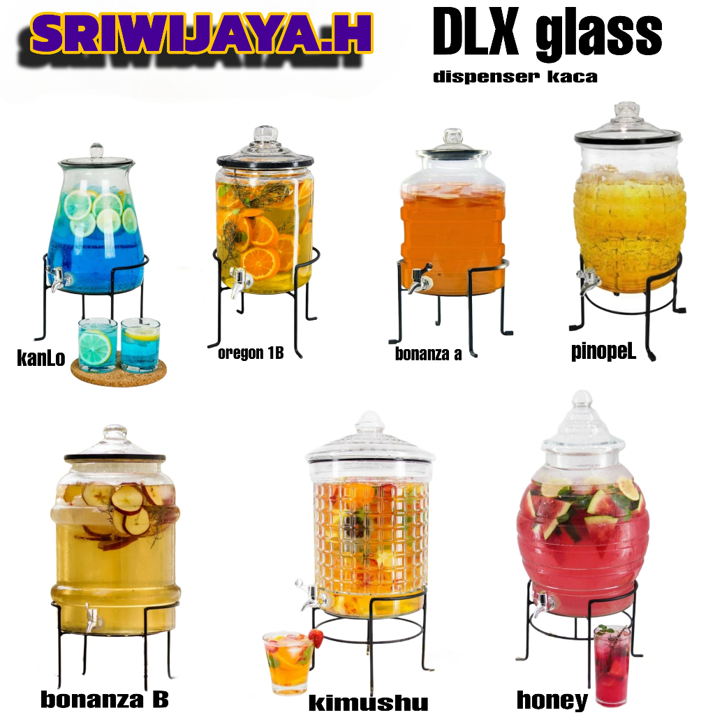DLX GLASS -dispenser galon kaca | dispenser air