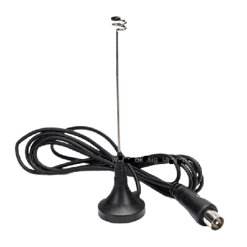 Dapatkan Segera Tok634 - Portable Magnet Antena Tv Tuner Siaran Analog / Digital Dvb