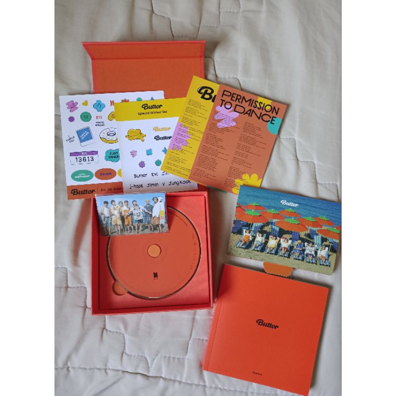 (unsealed) OFFICIAL Album BTS Butter pc OT7