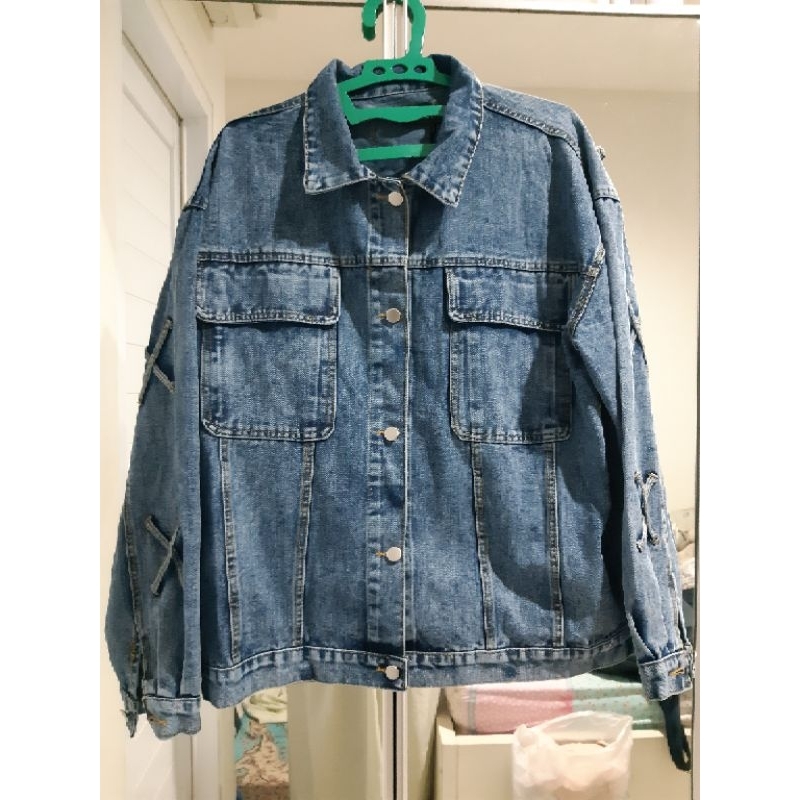 denim jacket jeans this is april