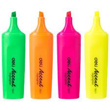 

Highlighter DELI S621 Neon Color Chisel Tip