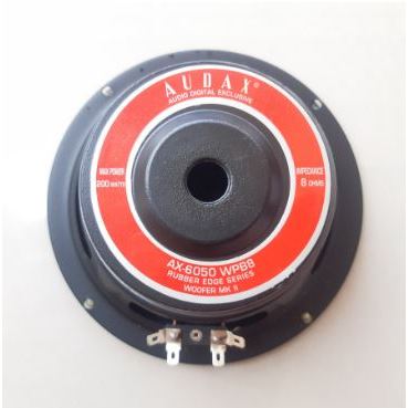 AUDAX 6050 SPEAKER 6 INCH WOOFER AUDAX AX 6050 WPB8 200watt ORIGINAL