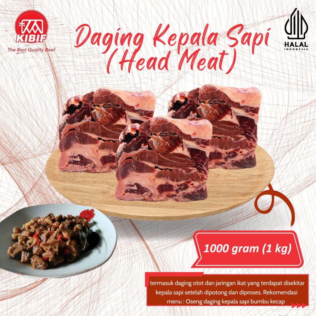 

Daging Kepala Sapi / head meat 1 kg