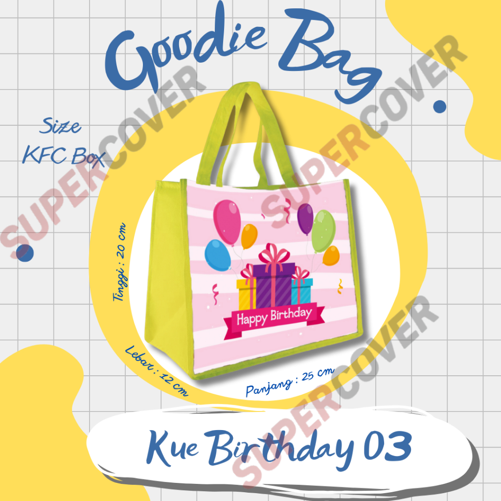 

Goodie Bag Birthday 03 Warna Kuning Untuk Acara Ulang Tahun