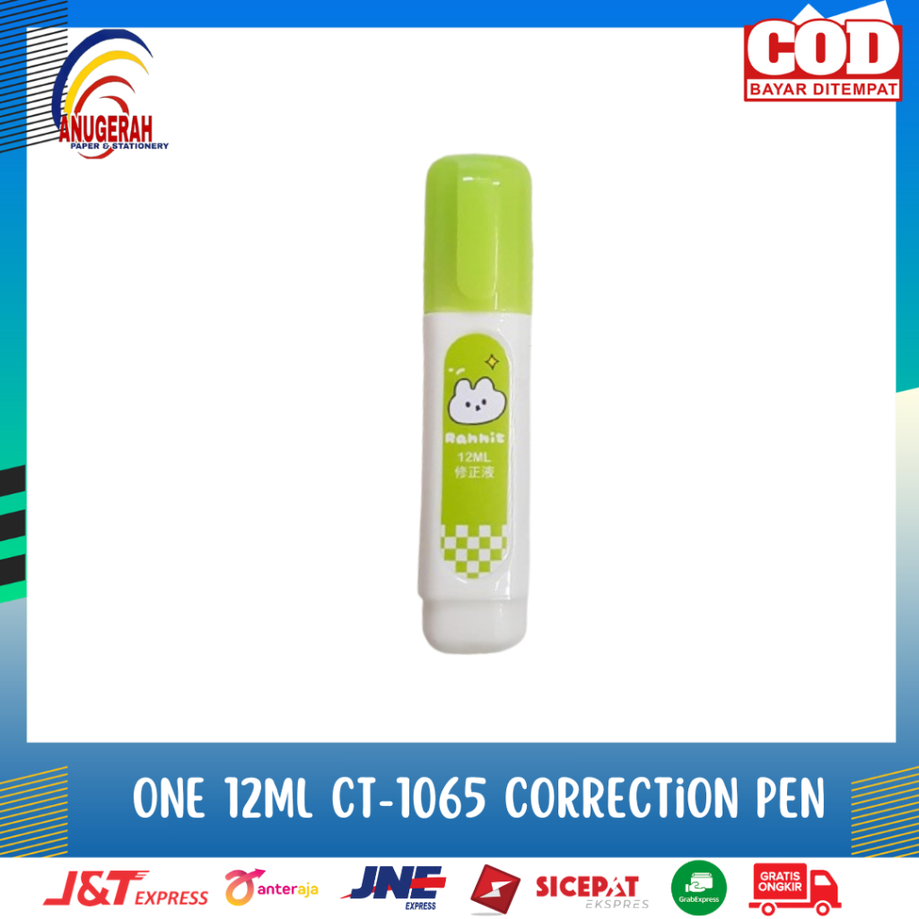 

ONE 12ML CT-1065 CORRECTION PEN (PCS)