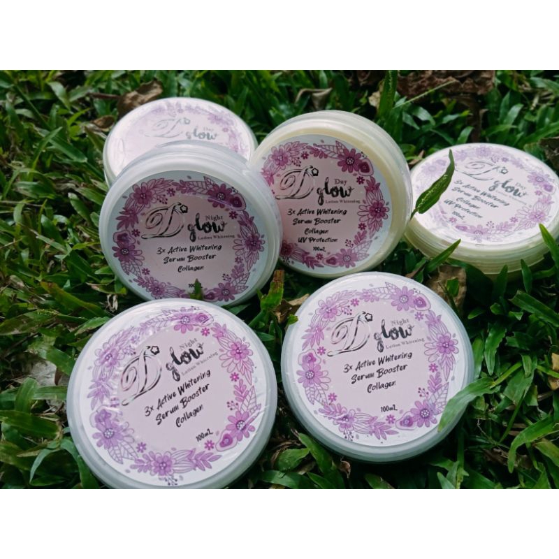 D'glow Lotion Whitening Paket ( Day&Night )