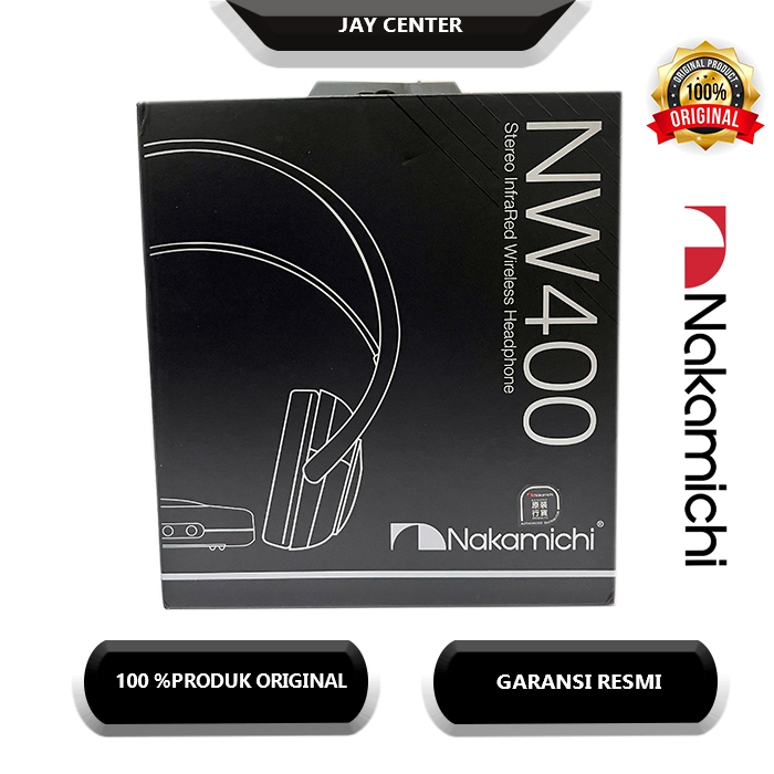 Headset Nakamichi NW400 Original Stereo Infrared headphones