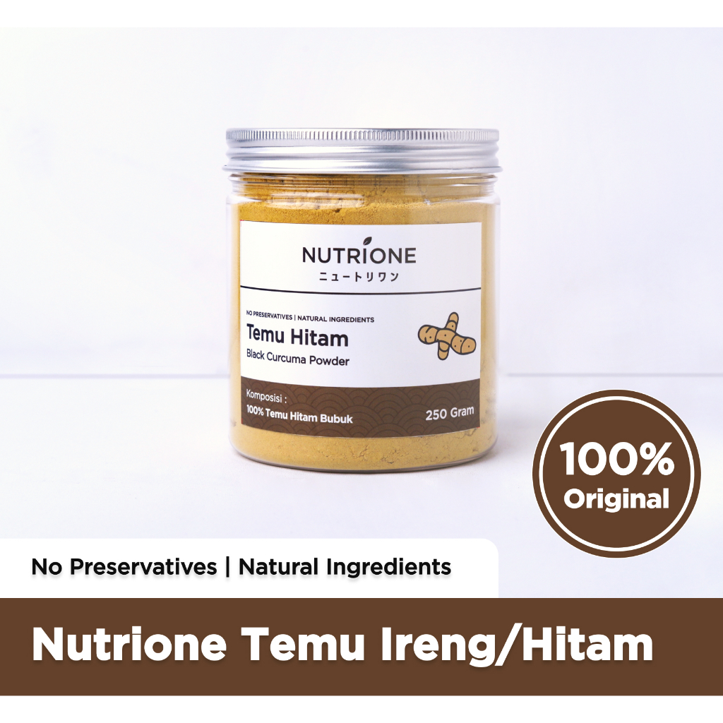 

Temu Ireng/Hitam Bubuk / Black Turmeric Powder Premium Nutrione