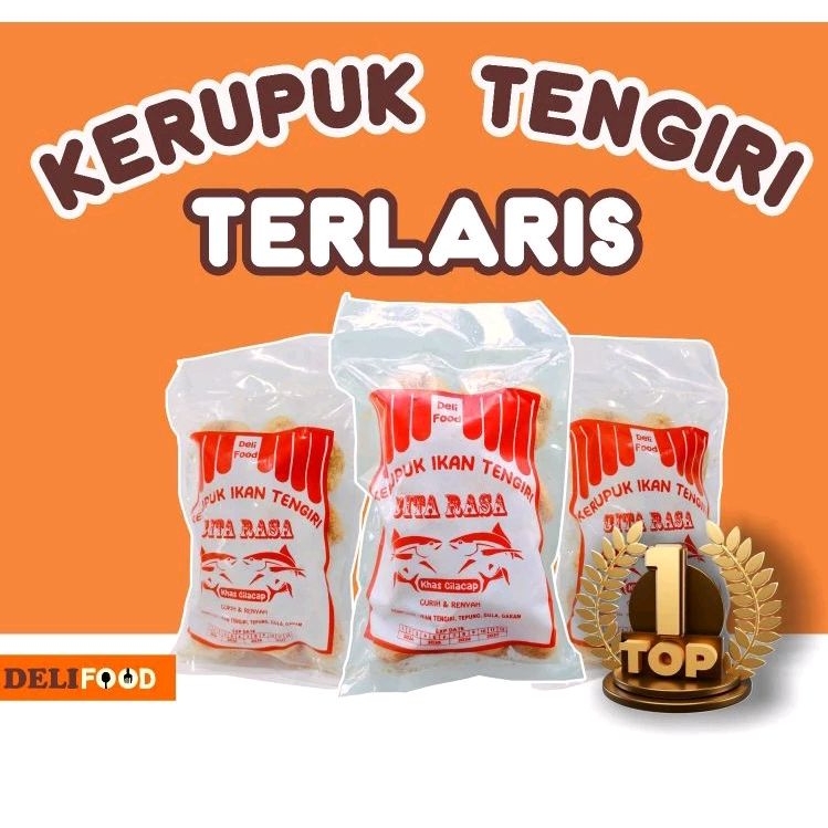 

Krupuk Ikan Tengiri Deli Food Cita Rasa Khas Cilacap