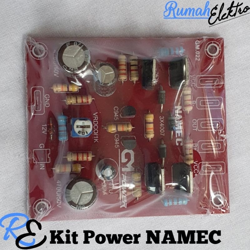 Kit Driver Power Amplifier NAMEC Mid High