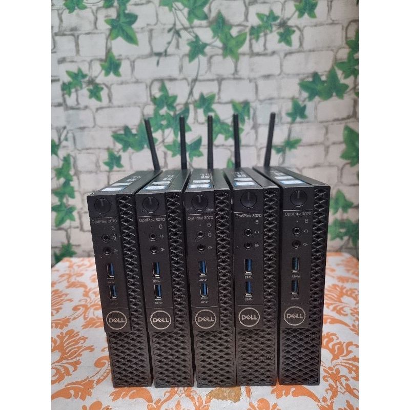 PC MINI DELL OPTIPLEX 3070 Core i3-9100T Ram 8gb ssd 256gb murah