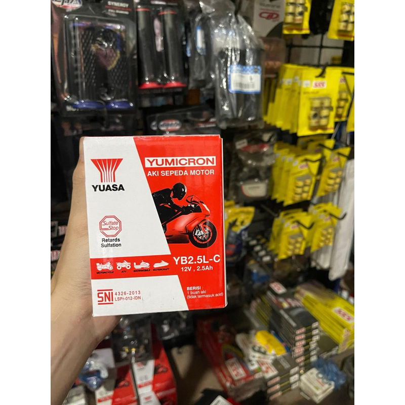 Aki Yuasa YB 2.5-3C Basah GL-Pro Series