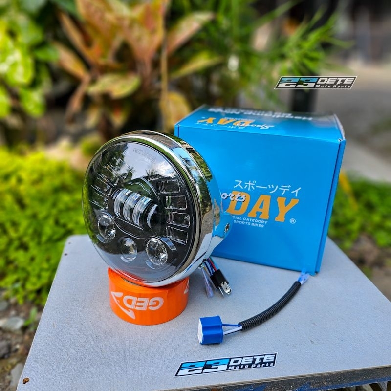 lampu daymaker set batok Ninja SS 7inch day